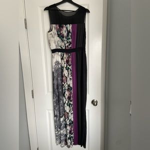 BCBGMaxAzria Cerise Maxi Dress size Medium